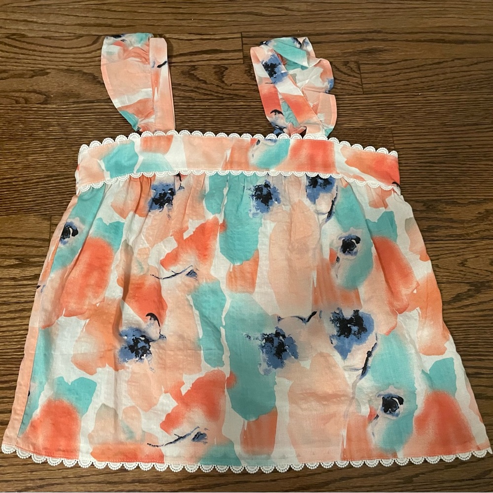THML Colorful babydoll top